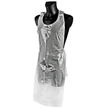 White line, Фартук полиэтиленовый прозрачный, 120*80 см, 50 шт